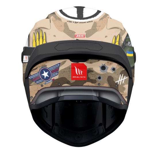 MT Targo S Patton Motorcycle Helmet at JTS Biker Clothing