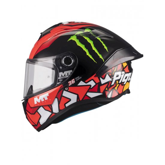 MT Targo S Piqueras Motorcycle Helmet at JTS Biker Clothing