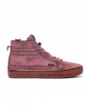 Red TCX Street 3 Faded Waterproof Motorcycle Boots at JTS Biker Clothing