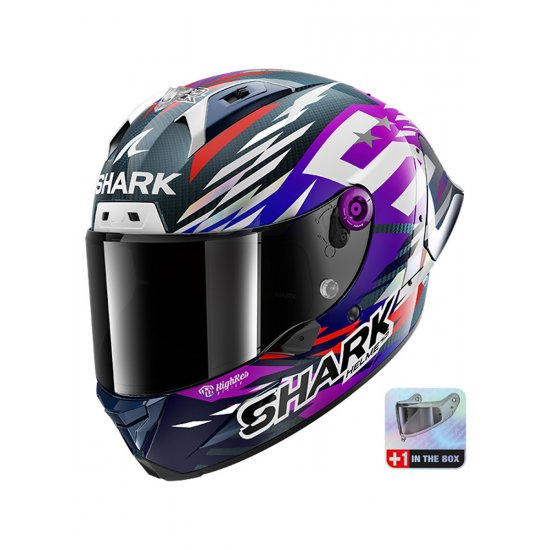 Shark Aeron-GP FIM 2 Zarco Sign Motorcycle Helmet at JTS Biker Clothing
