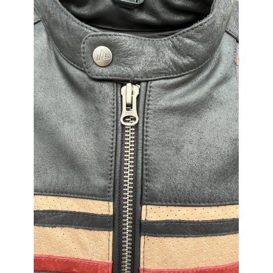 JTS Hendrix Leather Motorcycle Jacket at JTS Biker Clothing