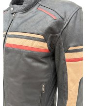 JTS Hendrix Leather Motorcycle Jacket at JTS Biker Clothing