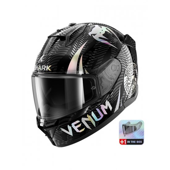 Shark D-Skwal 3 Venum Motorcycle Helmet at JTS Biker Clothing