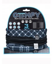 Oxford Comfy Black,White,Tartan at JTS Biker Clothing