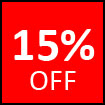 15% OFF